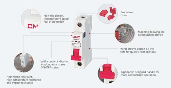 MCB CNC-YCB9-1P - Image 5