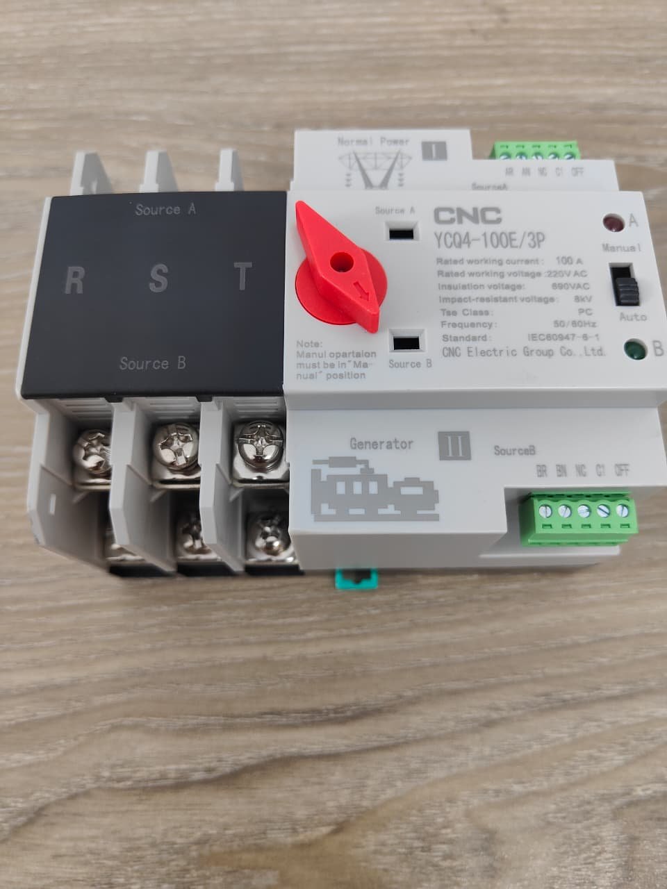 YCQ4E 3 Phase PC type Automatic Transfer Switch - Image 3