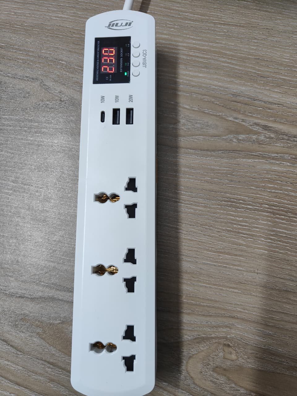 Extension Multi Socket With USB(Voltage & Current Protection) - Image 3